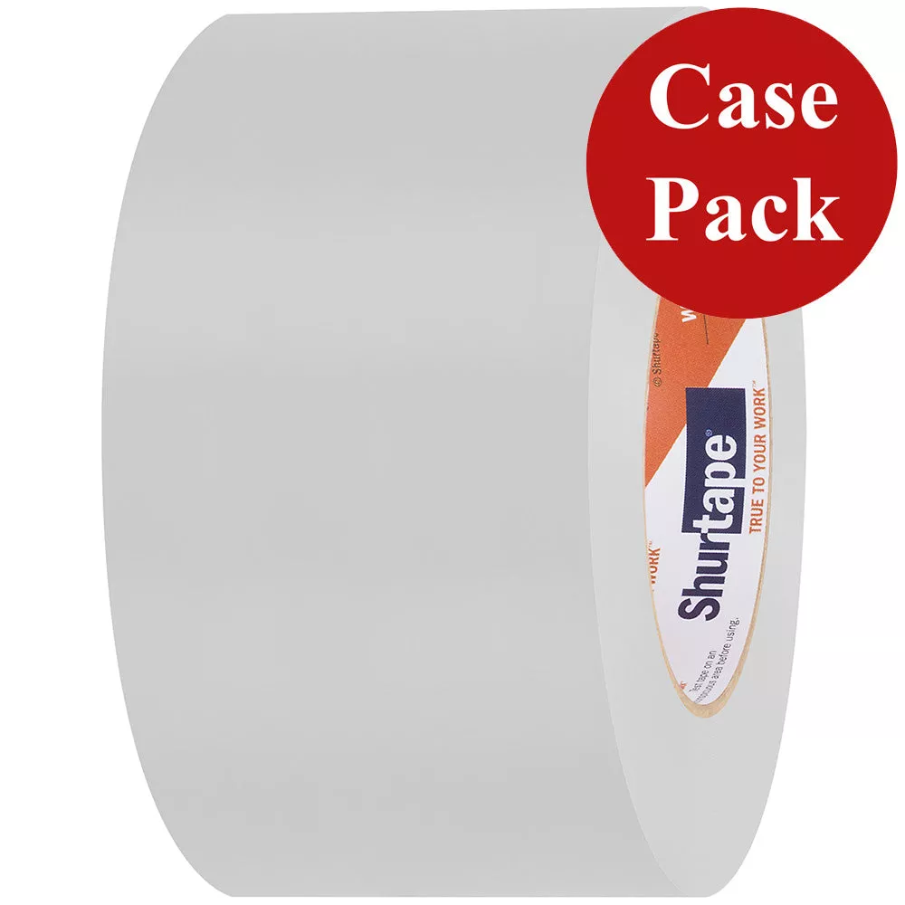 Shurtape UV-Resistant Marine Heat Shrink Tape – 72MM x 55M Roll – Straight Edge White [105733]