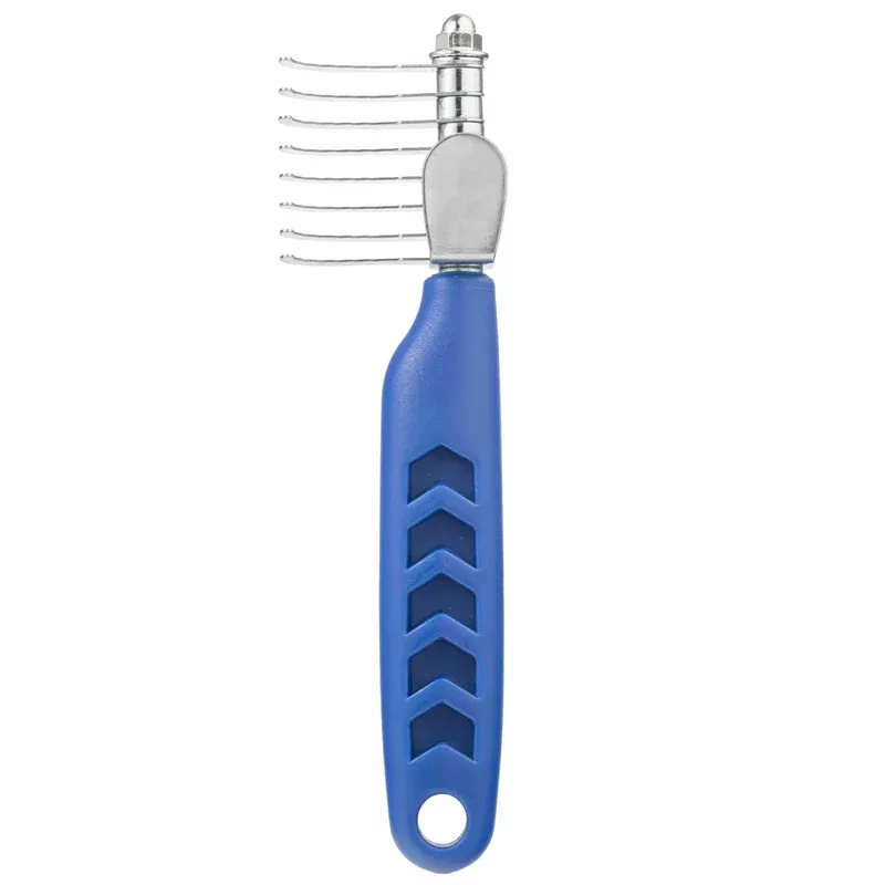 Side trim filcak with plastic handle curved blades