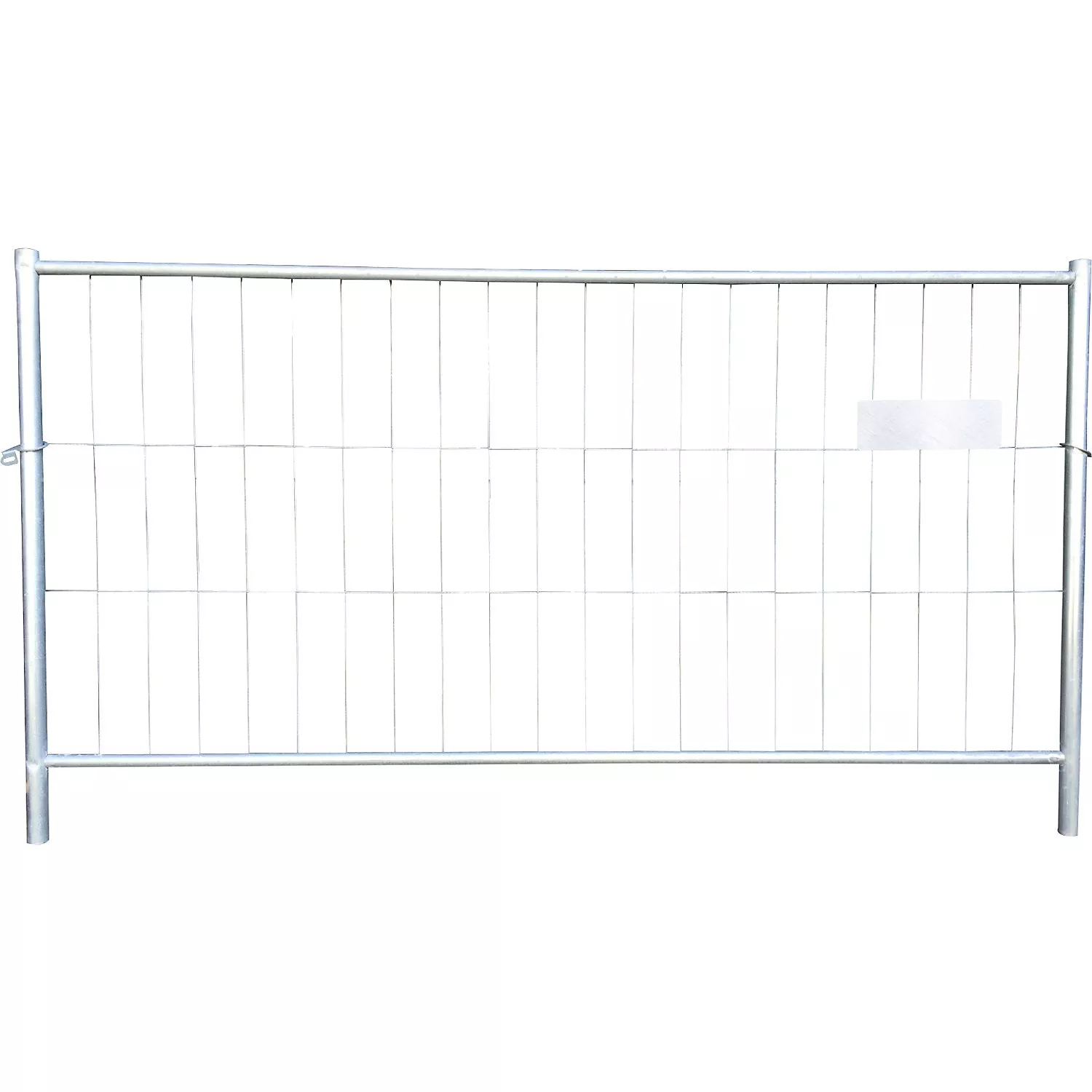 site-fencing-zinc-plated-wall-unit-width-3500-mm-height-1200-mm Site fencing, zinc plated, wall unit, width 3500 mm, height 1200 mm.