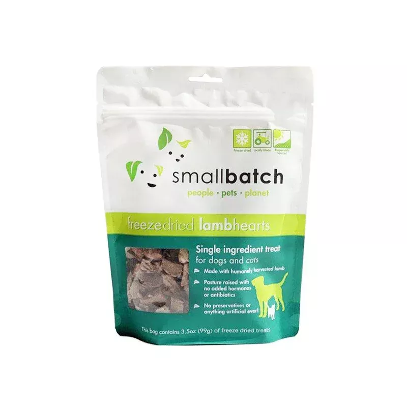 small-batch-freeze-dried-lamb-heart-dog-treats Small Batch Freeze-Dried Lamb Heart Dog Treats