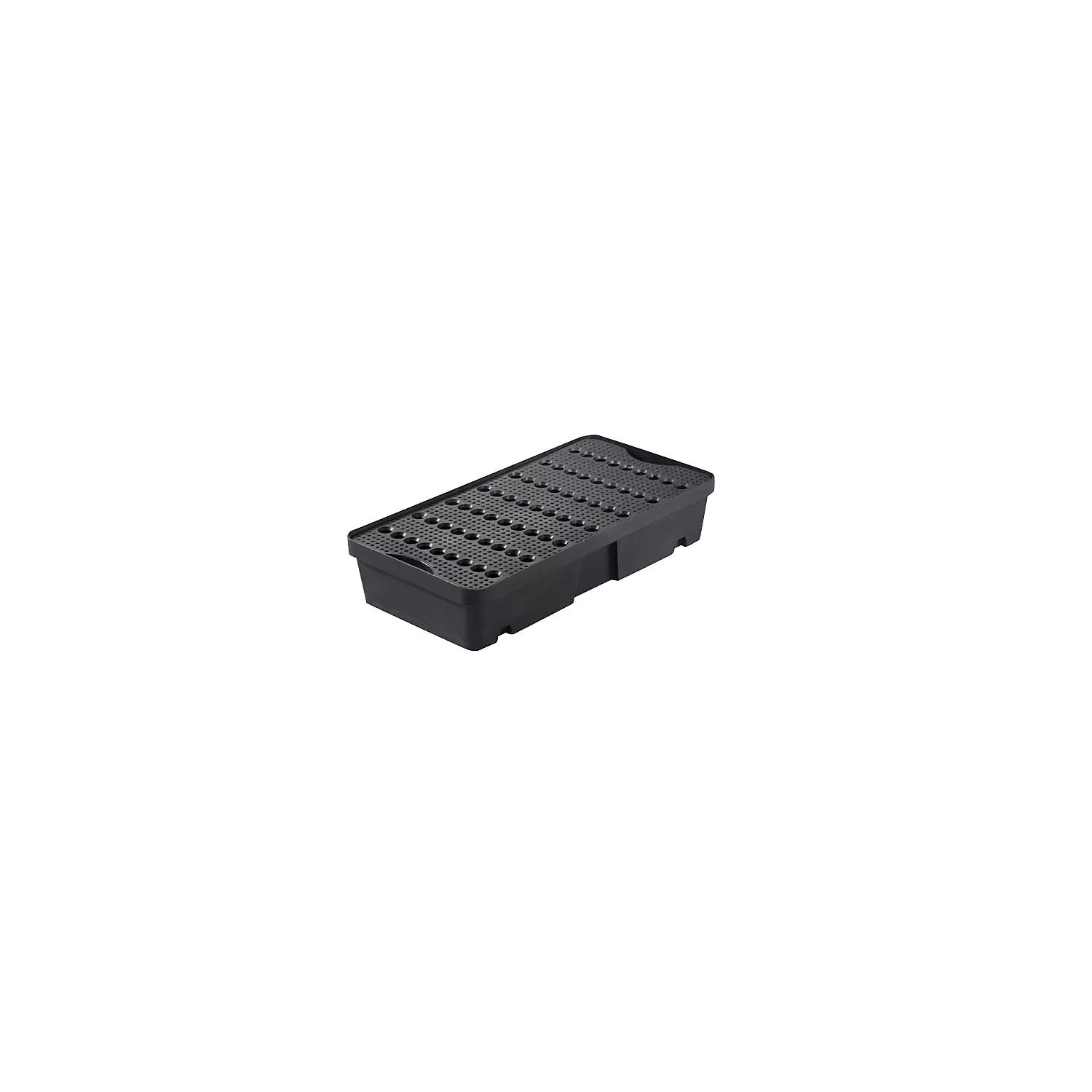 small-container-pallet-tray-made-polyethylene-ldpe-capacity-30-l-with-pe-grate Small container pallet tray, made of polyethylene (LDPE), capacity 30 l, with PE grate.