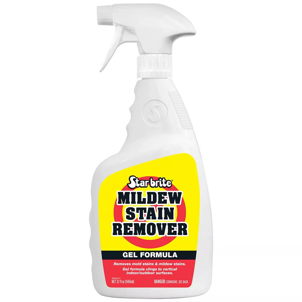 Star brite Mildew Stain Remover Gel Spray – 32oz [088832]