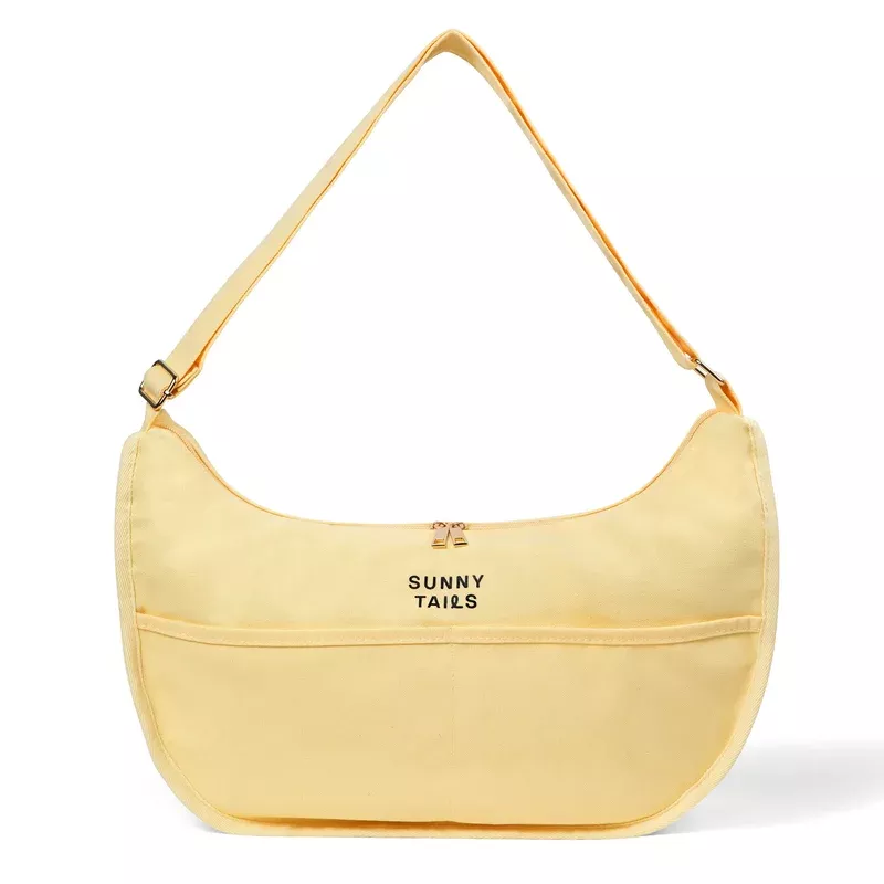 Sunny Tails Canvas Tote Bag