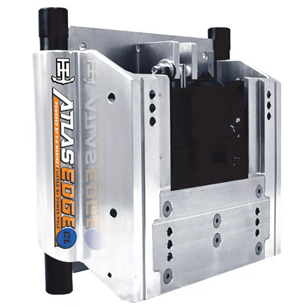 T-H Marine ATLAS EDGE 6″ Set Back Hydraulic Jack Plate – Classic – Silver [AHJE-6V-DP]