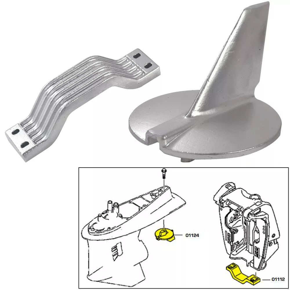Tecnoseal Anode Kit – Yamaha 200-250 HP – Magnesium [21104MG]