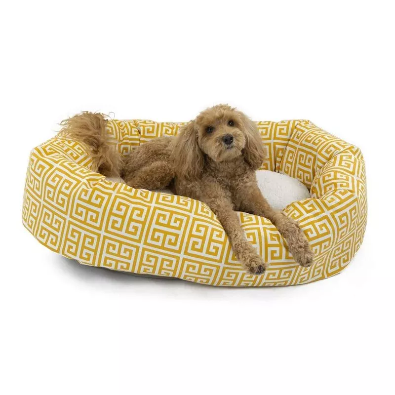towers-sherpa-bagel-dog-bed Towers Sherpa Bagel Dog Bed
