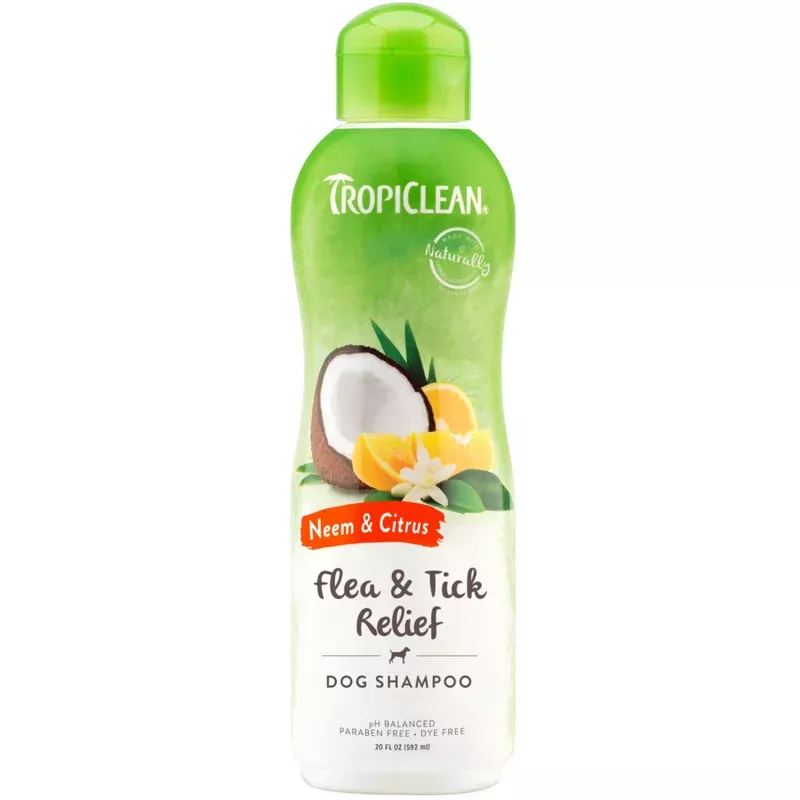 tropiclean-neem-citrus-flea-tick-shampoo Tropiclean Neem & Citrus Flea & Tick Shampoo