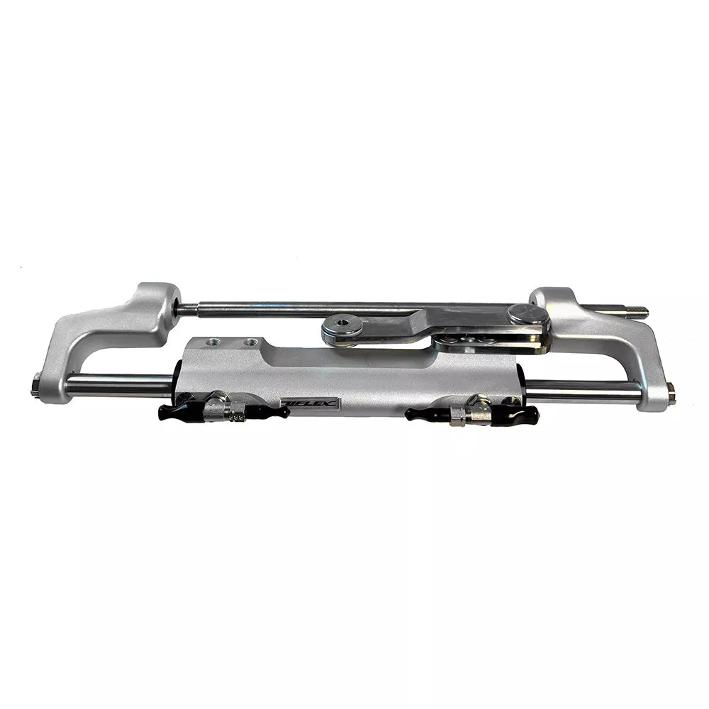 Uflex SilverSteer UC128TS High Performance Cylinder V2P w/Offset Link Arm – Port Version [UC128TS-SVS 2P]