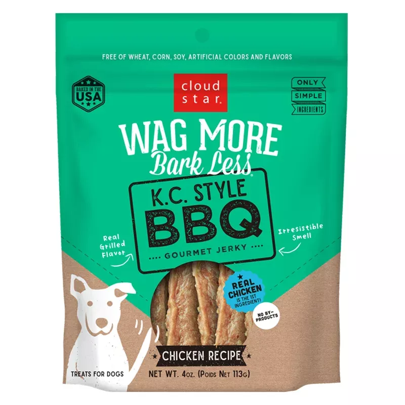 wag-more-jerky-kc-style-bbq-chicken-jerky-10oz Wag More Jerky KC Style BBQ Chicken Jerky 10oz