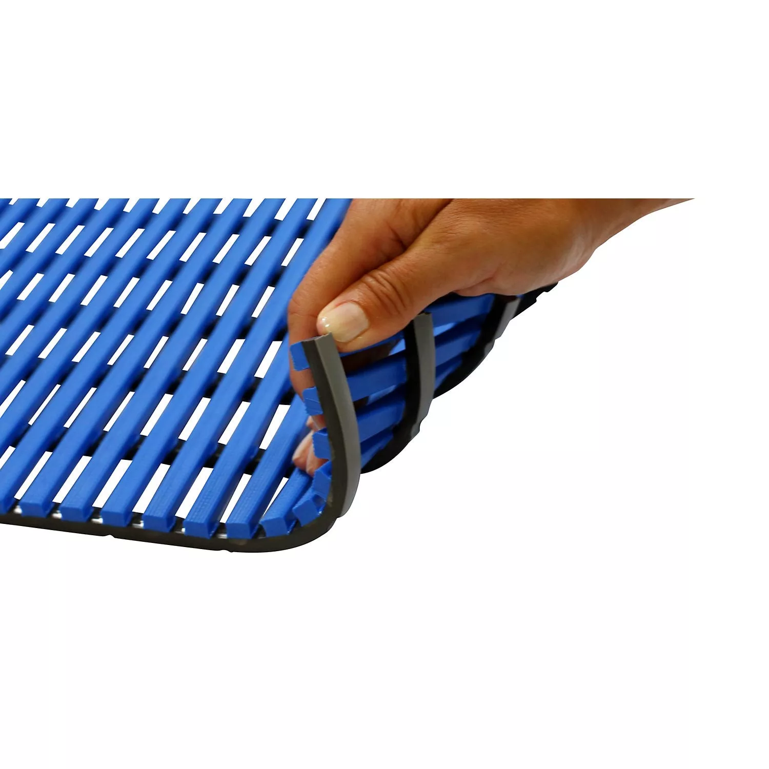 wet-room-mat-anti-bacterial-10-m-roll-blue-width-600-mm Wet room mat, anti-bacterial, 10 m roll, blue, width 600 mm.