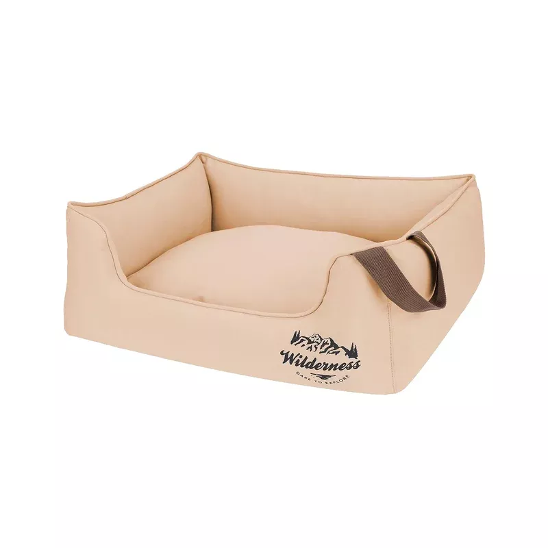 wilderness-camel-rectangle-dog-bed Wilderness Camel Rectangle Dog Bed