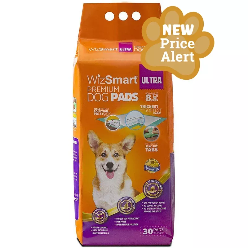WizSmart Ultra Dog Training Pads