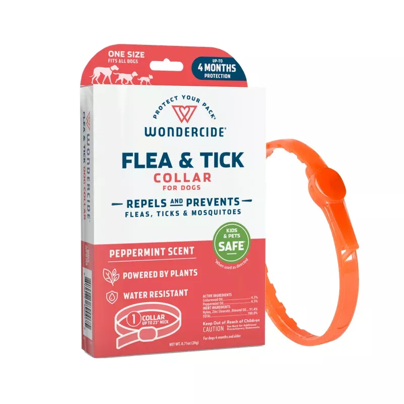 Wondercide Peppermint Flea & Tick Collar For Large Dogs