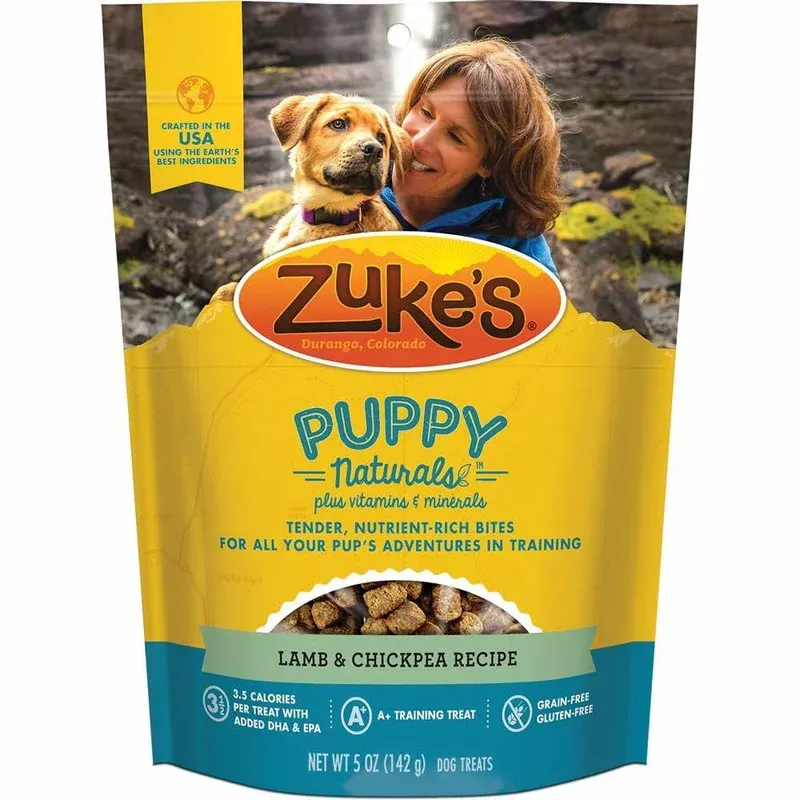 zuke-s-puppy-naturals-lamb-chickpea-grain-free-dog-treats-5oz Zuke’s Puppy Naturals Lamb & Chickpea Grain-Free Dog Treats 5oz